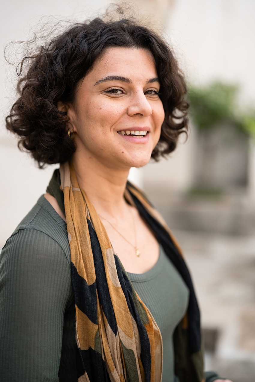 Federica, host de La serenata di Pietro